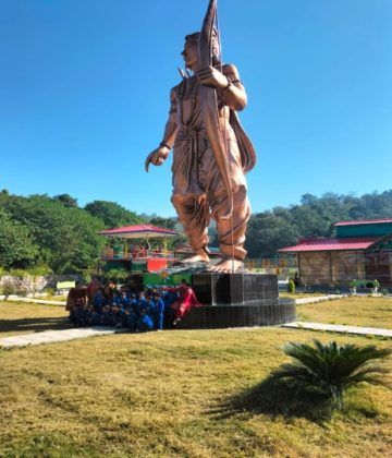 Ram Dhaam Constructed under MGNREGA convergence at Bir Bagera - Sujanpur