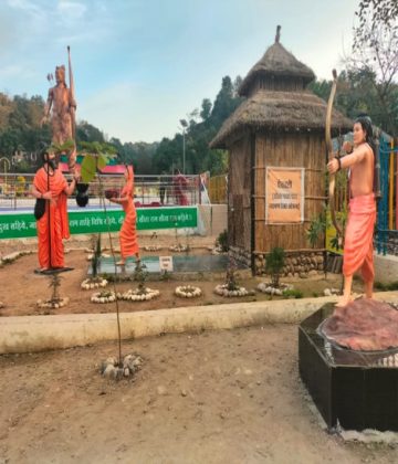 Ram Dhaam Constructed under MGNREGA convergence at Bir Bagera - Sujanpur