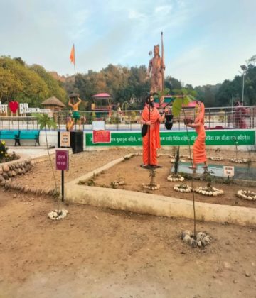 Ram Dhaam Constructed under MGNREGA convergence at Bir Bagera - Sujanpur